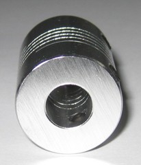 8 mm to 8 mm Shaft Flexible Coupling – 8mm to 8mm – Aluminum Flex Coupler