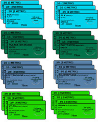 59 Piece Practice Suture Kit for Medical and Veterinary Student Training
