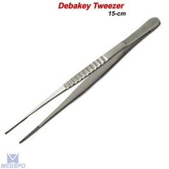 Surgical De-Bakey Forceps Atraumatic Surgical Tissue Forceps Veterinary Tweezers