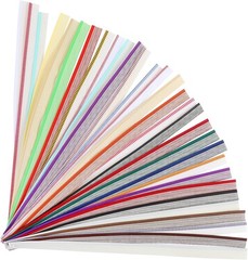 52 Pcs Colorful Polyester Book Binding Endbands for Creative Bookbinding