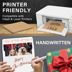 450 Invitation Envelopes Brown Kraft A7 5.25″ x 7.25 for 5×7 Photo Wedding Card