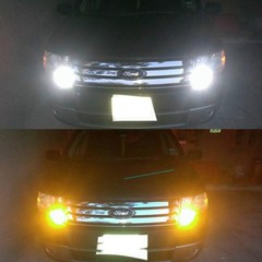 Switchback LED Bulbs Extremely Bright 3030 Chipsets Xenon White/Amber Yellow LED
