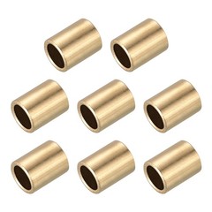 8Pack 10mm Bore x 12mm OD x 10mm Length Sleeve Bearings Gold Tone]