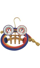 JB Industries manifold gauge, 2 Valve M2-5-410A HD NEW