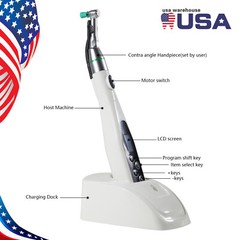 Dental LED Cordless Hygiene Prophy Handpiece 4:1 Polishing Motor Handpiece de