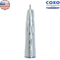 US COXO Dental Low Speed Handpiece Contra Angle Inner Water Air Motor 2/4 Holes
