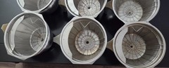 BUNN Commercial Stainless Steel Smart Funnel w/ Splashgard & D-Ring Basket