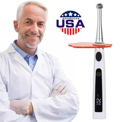 Dental Wireless LED Curing Light 1 Second Cur Lamp Metal Head AI