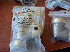 Lot of 13 SHARKBITE TECTITE FITTINGS PLUMBING TEE ELBOW ADAPTER NEW GREAT PRICE!
