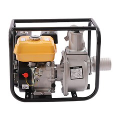 7.5 HP 3 Inch Gas Power Semi-Trash Water Pump High Pressure Garden Irrigation