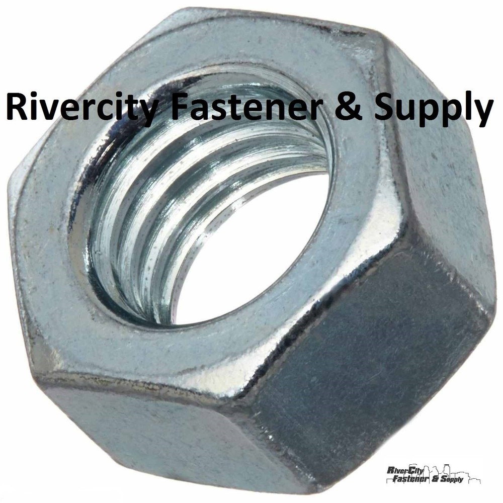 M30-3.5 Steel Hex Nuts M30x3.5 Nut 30mm x 3.5 Coarse Thread Grade 10.9 Zinc
