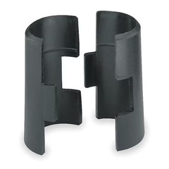 Metro 9985 Plstcspltslv, 1 .25X1.75X1 1/4In, Blck, Pk4