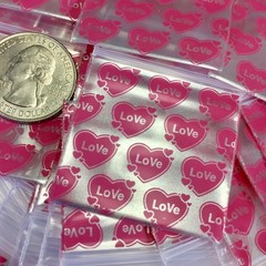 BaggiesSince1987 – 1515 ZIP SEAL DESIGN BAGS METALLIC GIRLY DESIGN, 👀Details🔽
