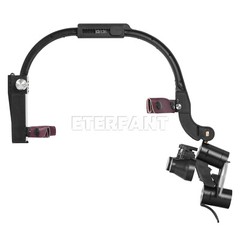 ETERFANT Dental 3.5X Surgical Headband Binocular Loupes+5W LED Head Light 2Leds