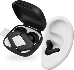 Alpine Silence Earplugs for Sleep, Focus & Travel – V-Shape Snug Fit & Soft O…