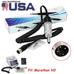 35K RPM E-type Dental Low Speed Micromotor Handpiece for Polishing Machine USA