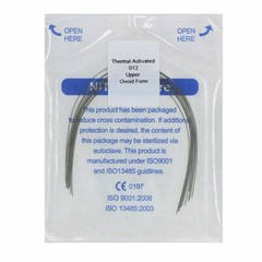 20 Packs Orthodontic Dental Thermal Activated Niti Round Arch wires 012 Upper