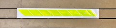 Reflective Chevron Diagonals DIY Oralite V98 Decal 4″ Tetrahedrons Oralite Shape
