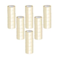 36 Rolls Clear Packing Tape – 2″ x 110 Yards – 2 Mil Box Carton Sealing Tape