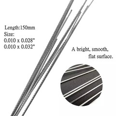 10 Pcs Dental Orthodontic Flat Strand Stainless Steel Lingual Retainer Wire