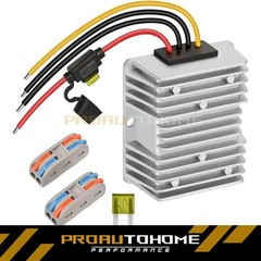 DC 18V 20V 24V 36V 48V Step Down to DC 12V Converter Voltage Regulator with Fuse