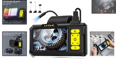 4.3-Inch Endoscope with 8 Adjustable LEDs & 16.4ft Detachable Cable