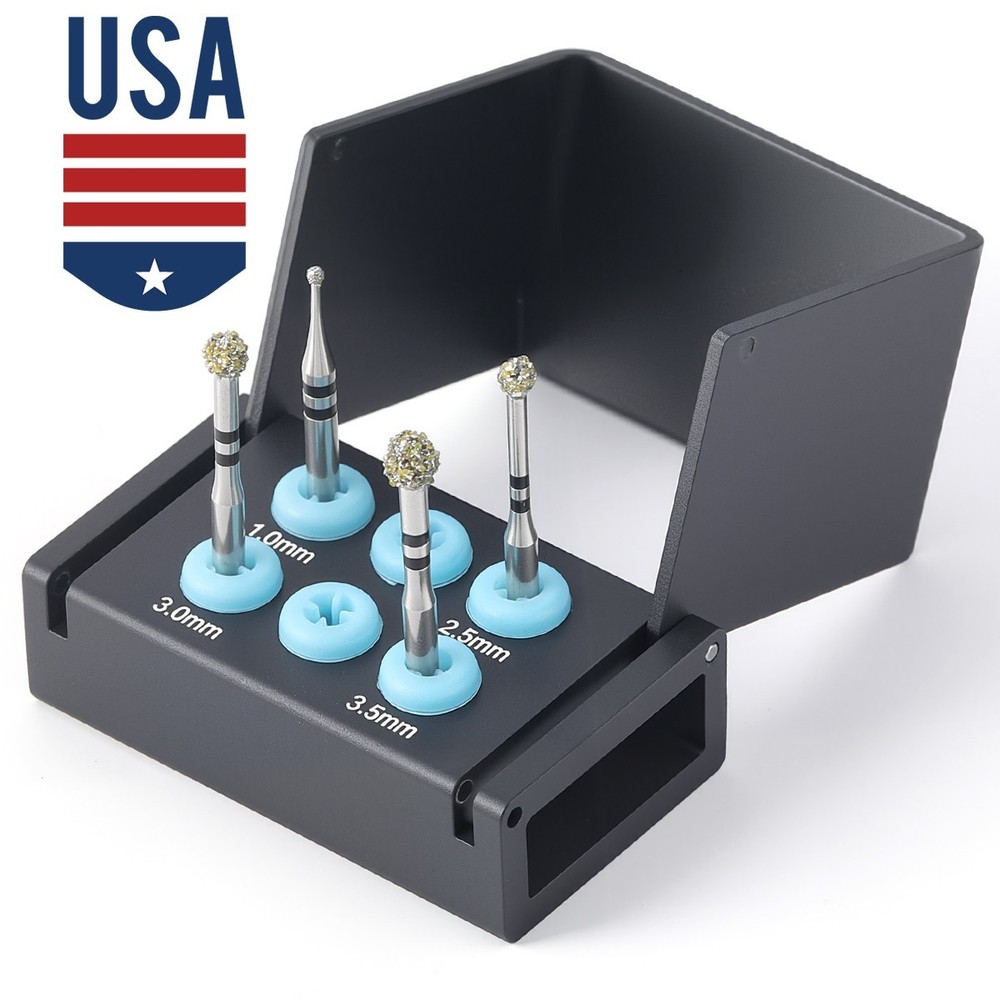 Dental Degranulation Diamond Burs Osseous Debridement Soft Tissue Removal Kit
