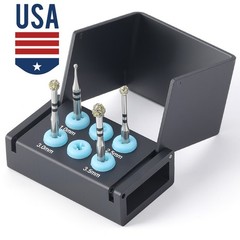 Dental Degranulation Diamond Burs Osseous Debridement Soft Tissue Removal Kit