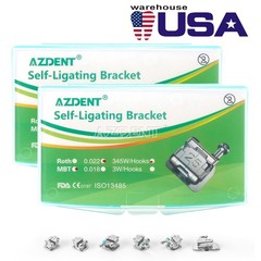 Dental Orthodontic Self-Ligating Bracket Braces Mini MBT.022 Spherical Hooks