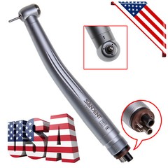 SANDENT NSK Style Dental High Speed Turbine Handpiece Push Spray 4 Hole STNABM