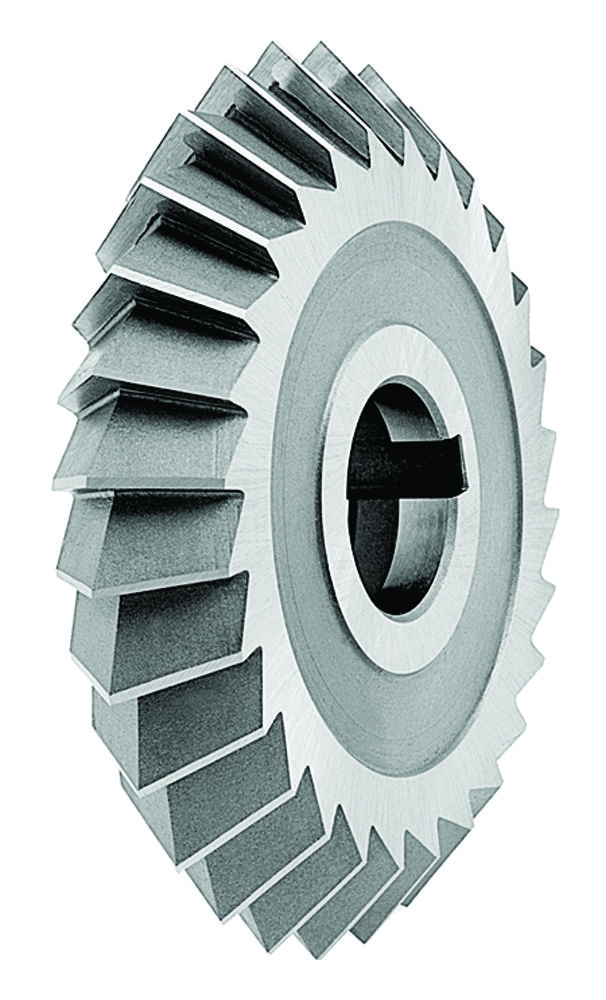 4 x 3/4 x 1-1/4″ x 60º HSS Double Angle Milling Cutter