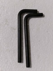 Hex Key Allen Wrench Short Arm 3/16″ × 2 3/4″ (qty 25)
