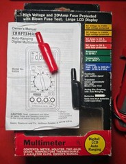 Craftsman 82028 Digital Multimeter Auto-Ranging CAT III 600V 20A