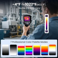 THOR002 Handheld Thermal Imager 3.5″ IPS Screen 512×384 X³IR Resolution 550℃ 32G