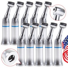 10 Yabangbang Dental Slow Low Speed Contra Angle Handpiece Push Button Etype NSK
