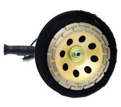 φ180mm Concrete Cement Floor Wall Rough Grinding Machine 220V 2600W 1-3000r/min