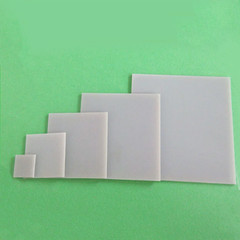 0.1mm-2mm Thick Aluminum Nitride Ceramic Sheet Heat Sink Pads ALN Ceramic Gasket