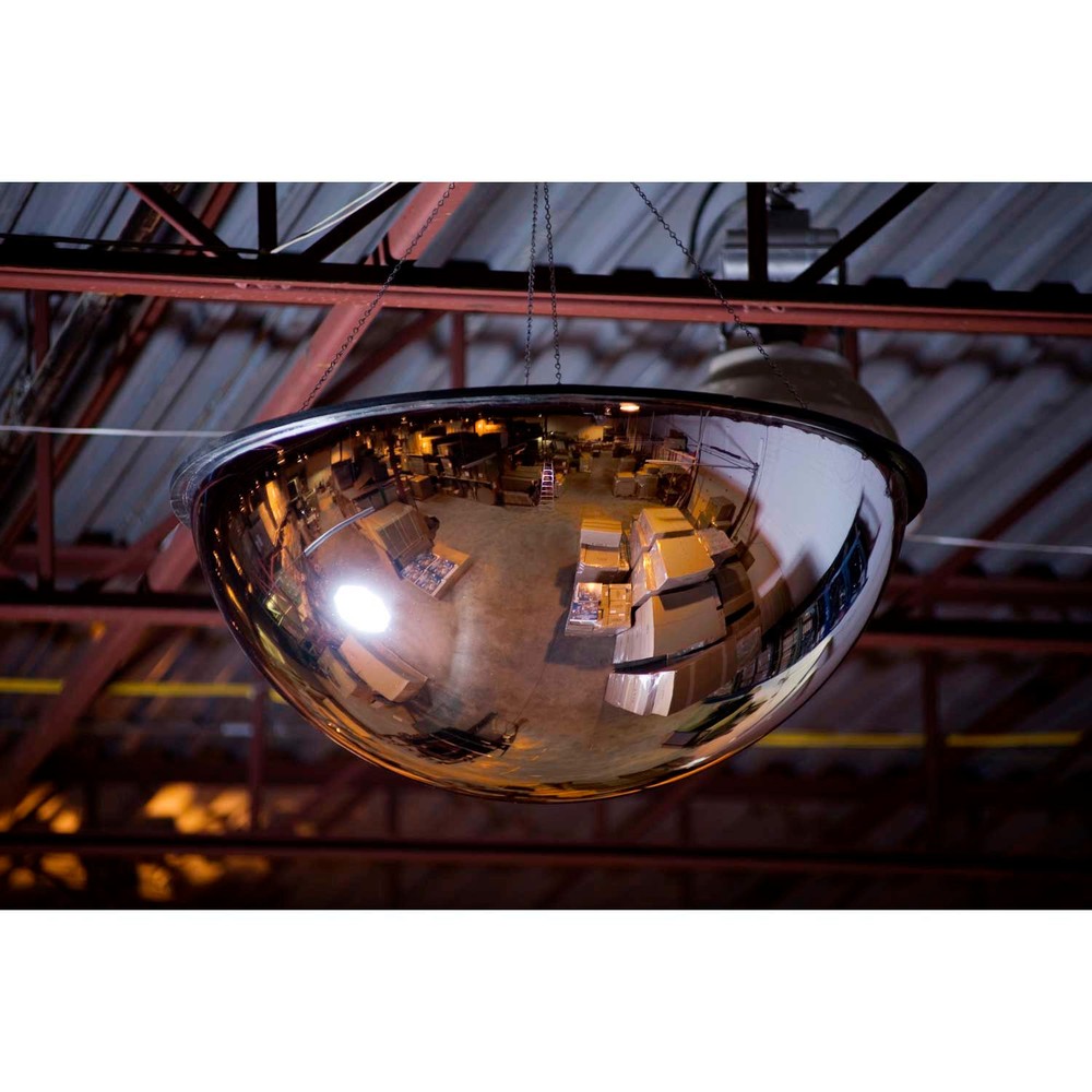 Full Dome Acrylic Mirror Indoor 18″ Dia. 360176; Viewing Angle