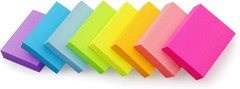 Sticky Notes 1.5X2 Inch Bright Colors Self-Stick Pads 8 Pads/Pack 100 Sheets/…