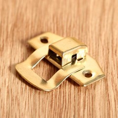 10Pcs Antique Brass Decorative Hasp Latch with Screws for Wooden Box Jewelry …