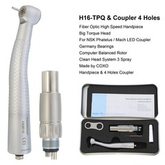 BEING Handpiece COXO Dental Fiber Optic High Speed For NSK Coupler 4 6 Hole