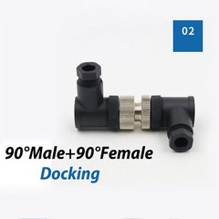 M12 Sensor Connector 4/5/8/12 Pin Male/Female Straight/Right Angle Plug 0cn PG7