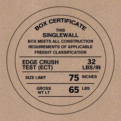 10 4x4x24 Kraft Brown Corrugated Shipping Boxes 32 ECT Single-Wall New