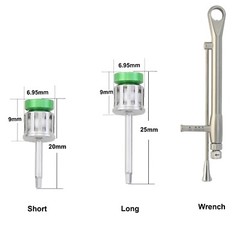 Dental Implant Screwdriver 1.25 1.2 Hex Driver Hand 3i Astra Zimmer Universal