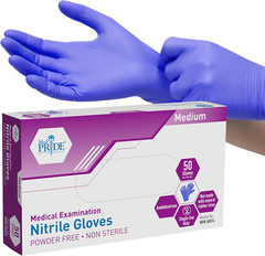 Nitrile Medical Exam Gloves – Disposable Powder & Latex-Free Surgical Gloves for