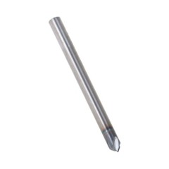 5 Pieces 1/8″ 4 Flute 90 Degree Carbide Chamfer Mill 1-1/2″ OAL – TiALN COATED
