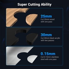 Mecpow B40W Laser Engraver Module for Laser Engraver,40W & 20W Cutting Head