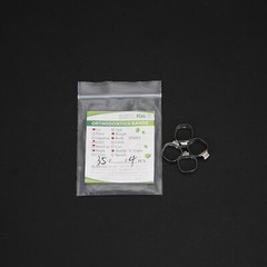 4Pcs/Kit Dental Orthodontic Molar Buccal Tube Roth 022 1st U1L1 Bands #36 to #40