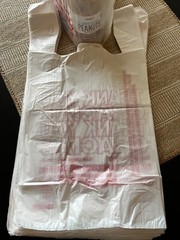 T-Shirt Carry-Out Bags Thank You Gracias Bags 11.5″ x 6.5″ x 22″ (1,000 ct.)