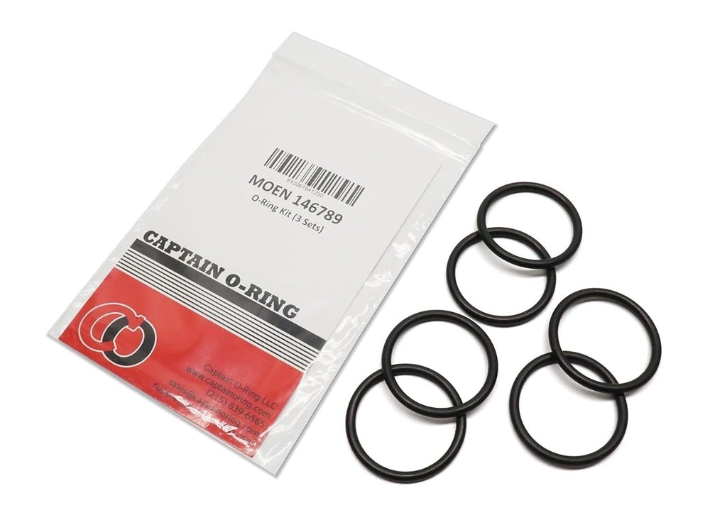 146789 O-Rings for Moen Single-Handle Lever Kitchen Faucets (3 Sets, 6 orings)